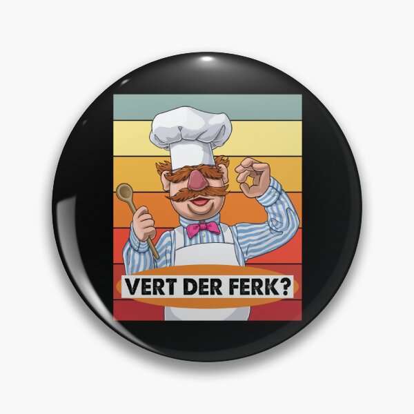 Item preview, Vert Der Ferk Chef Funny Meme designed and sold by StewartLehner.