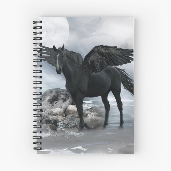 Item preview, Black pegasus designed and sold by Jagged-designs.