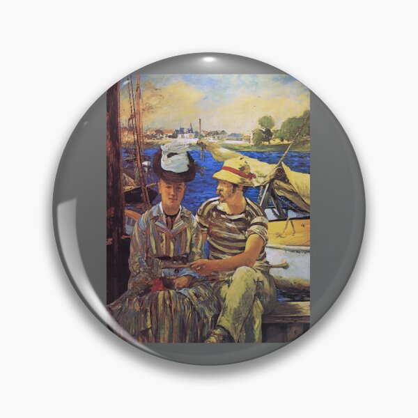 Item preview, Argenteuil les Canotiers by Edouard Manet Classic designed and sold by Ronaldbak.