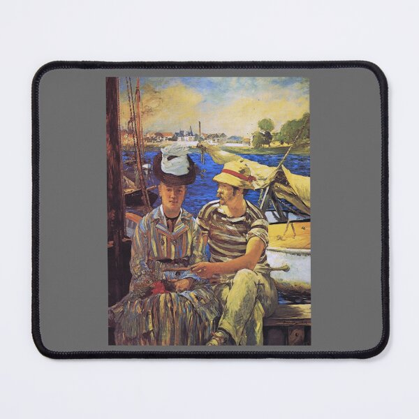 Item preview, Argenteuil les Canotiers by Edouard Manet Classic designed and sold by Ronaldbak.