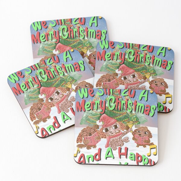 Item preview, We Shi Tzu A Merry Christmas And A Happy New Year! designed and sold by SubtleSplit.