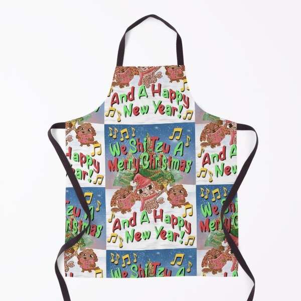 Item preview, We Shi Tzu A Merry Christmas And A Happy New Year! designed and sold by SubtleSplit.
