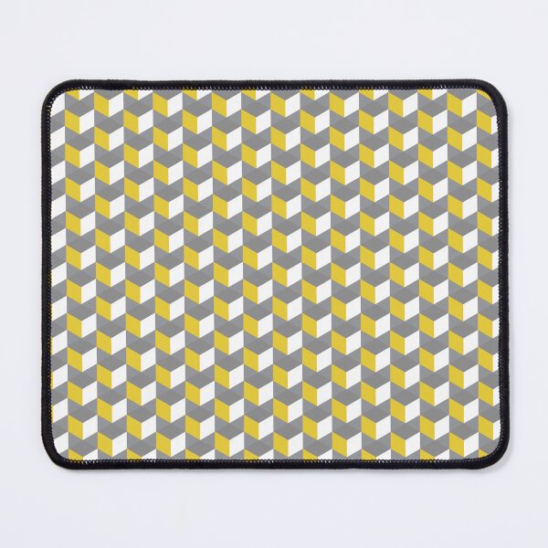 Item preview, Grey, Yellow and White Chevron Pattern designed and sold by shadowbright.