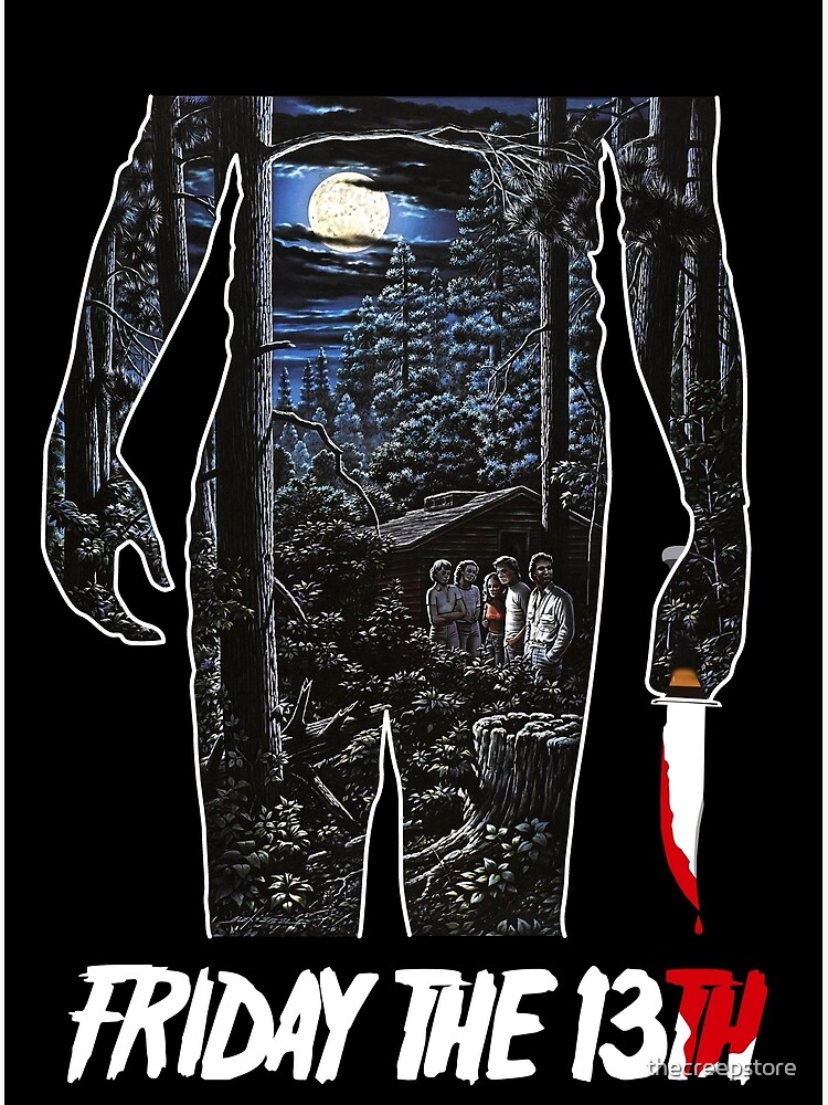 "Friday the 13th Movie Poster" Art Print by thecreepstore Redbubble