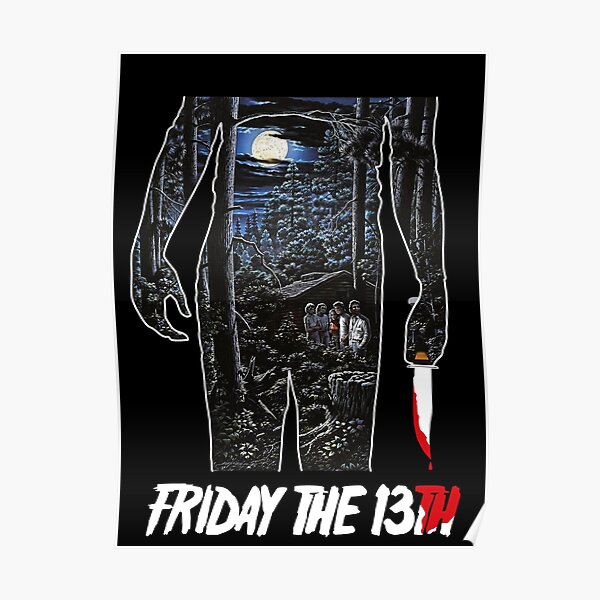 Friday the 13th Movie Poster Poster