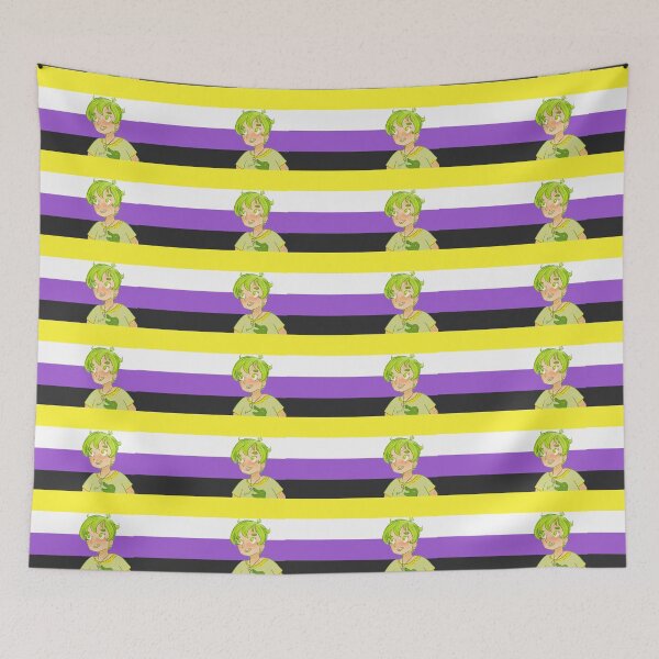 Item preview, VOCALOID Gachapoid Non-Binary Enby Flag designed and sold by Holli Anderson.