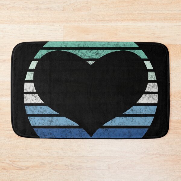 Item preview, 2022 Gay Pride Flag Inspired Retro Sunset with heart silhouette designed and sold by MunsyArt.