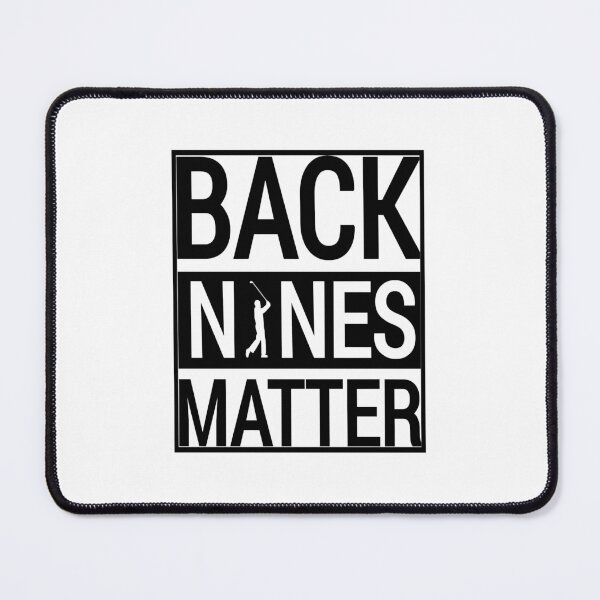 Item preview, back nines matter, funny golf ball designed and sold by AubreeFashion.