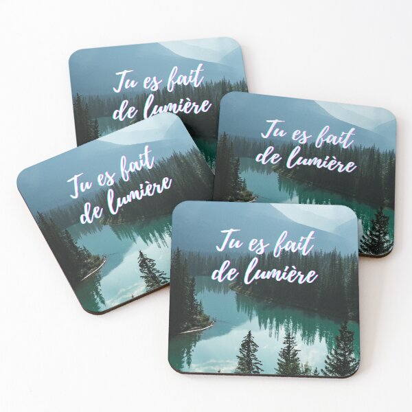 Item preview, I am made of light - popular french quotes theme gifts  designed and sold by RebelliousRosee.
