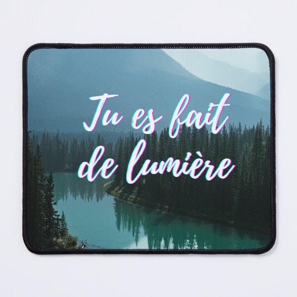 Item preview, I am made of light - popular french quotes theme gifts designed and sold by RebelliousRosee.