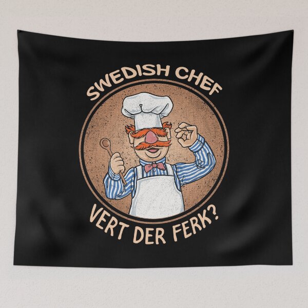Item preview, Swedish Chef - Vert Der Ferks designed and sold by StewartLehner.
