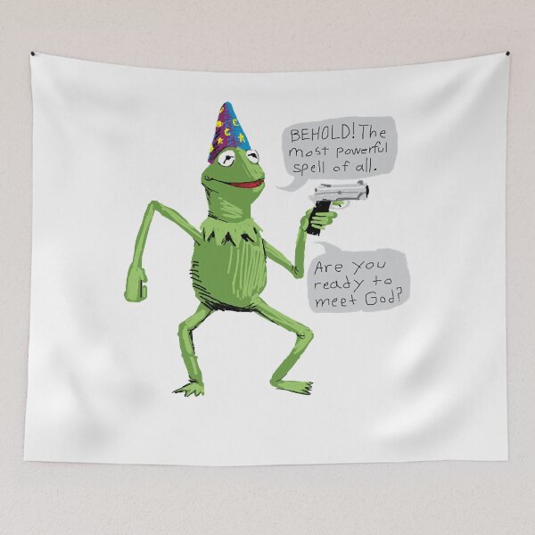 Item preview, Yer A Wizard Kermit designed and sold by mauricioholdawa.