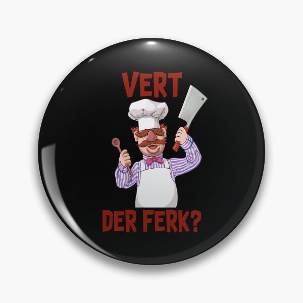 Item preview, Swedish Chef Vert Der Ferk Vintage Poster designed and sold by StewartLehner.