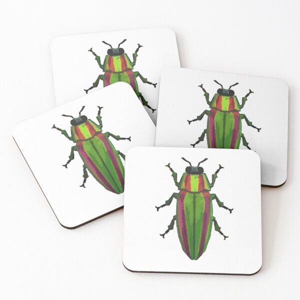 Item preview, Jewel Beetle Digital Painting designed and sold by Positive Lad.