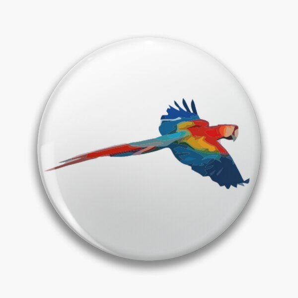 Item preview, Scarlet Macaw Digital Painting designed and sold by Positive Lad.