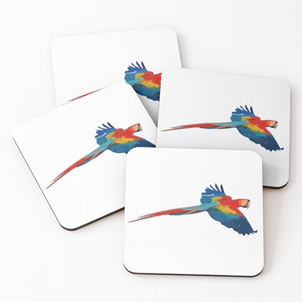 Item preview, Scarlet Macaw Digital Painting designed and sold by Positive Lad.