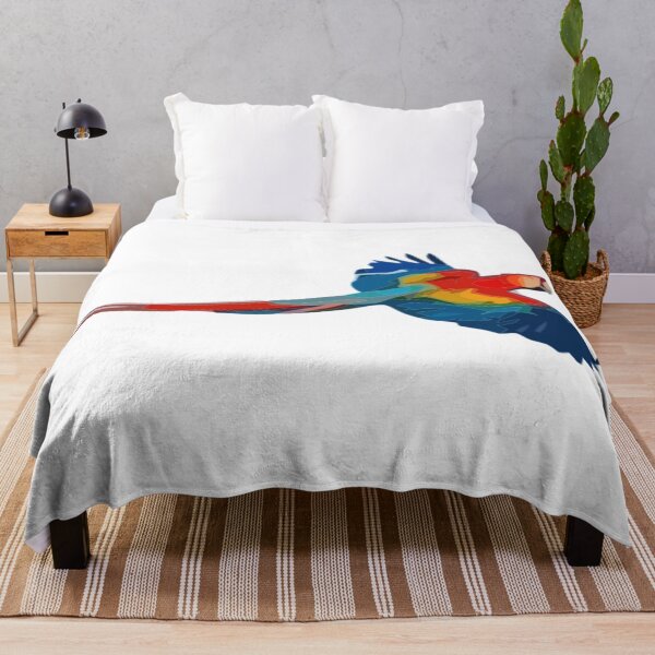 Item preview, Scarlet Macaw Digital Painting designed and sold by Positive Lad.