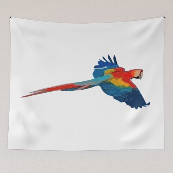 Item preview, Scarlet Macaw Digital Painting designed and sold by Positive Lad.