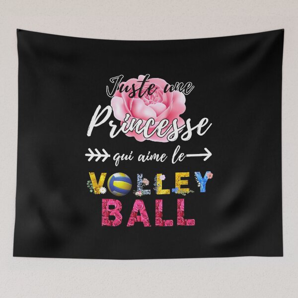 Item preview, Volleyball girl - just a princess who loves volleyball designed and sold by RomualdGR.