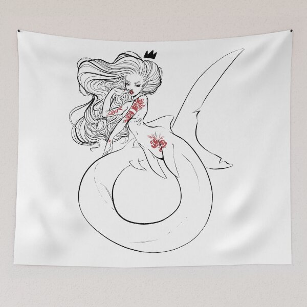 Item preview, Shark Babe 1 designed and sold by missupacey.