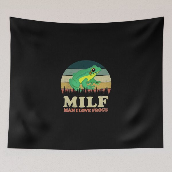 Item preview, MILF Man I Love Frogs - Animal Funny designed and sold by Faidhan.