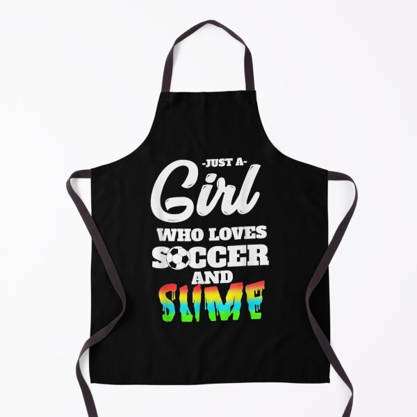 Item preview, Girl Who Loves Soccer And Slime Soccer Sports Classic T-Shirt designed and sold by krnnvrstacy.