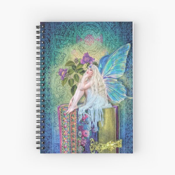 The Little Book Faerie Spiral Notebook