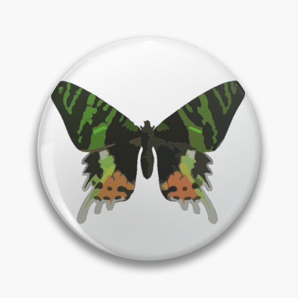Item preview, Madagascan Sunset Moth Digital Painting designed and sold by Positive Lad.