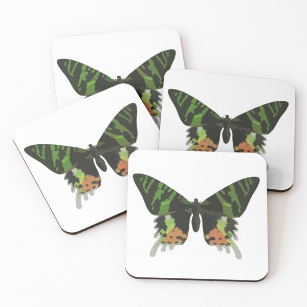 Item preview, Madagascan Sunset Moth Digital Painting designed and sold by Positive Lad.