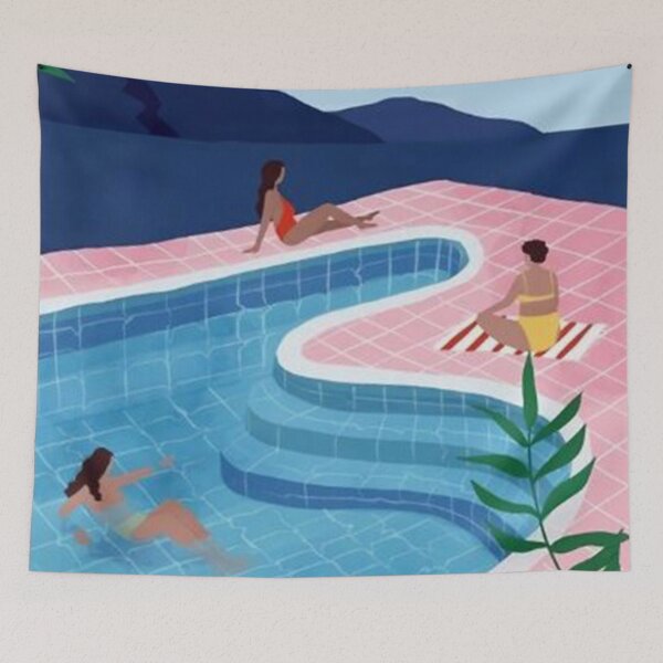 Item preview, Pool Ladies David Hockney  designed and sold by erlinalaila.
