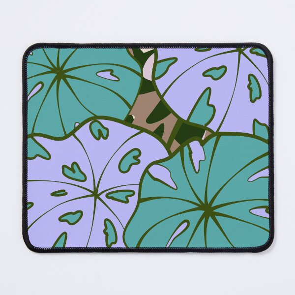Item preview, Sea Green Philodendron Tropical Leaves Pattern designed and sold by GraphicsClub.