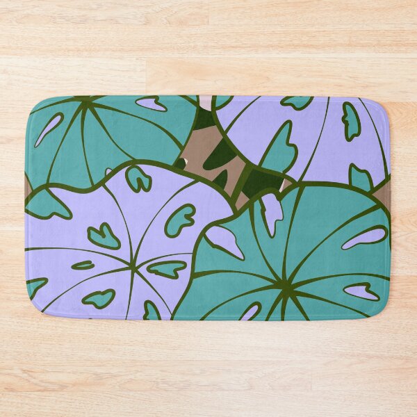 Item preview, Sea Green Philodendron Tropical Leaves Pattern designed and sold by GraphicsClub.