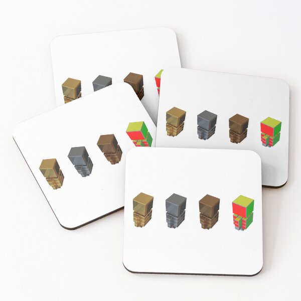 Item preview, gold, silver, bronse & rubikscubs designed and sold by CapybaraDim.