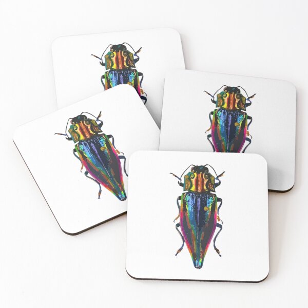 Item preview, Raindow Metallic Jewel Beetle Digital Painting designed and sold by Positive Lad.