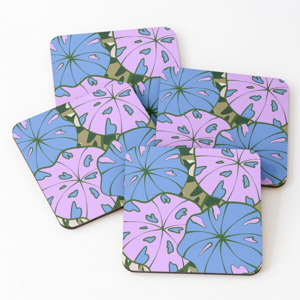 Item preview, Jordy Blue Philodendron Tropical Leaves Pattern designed and sold by GraphicsClub.