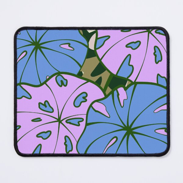 Item preview, Jordy Blue Philodendron Tropical Leaves Pattern designed and sold by GraphicsClub.