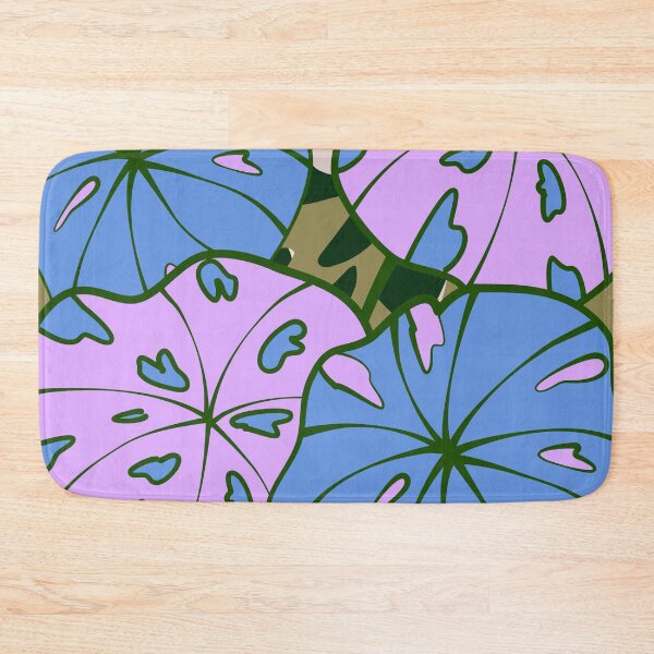 Item preview, Jordy Blue Philodendron Tropical Leaves Pattern designed and sold by GraphicsClub.
