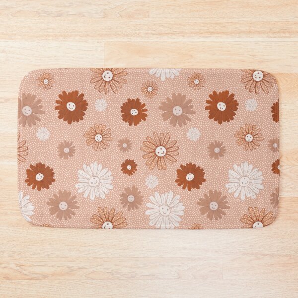 Item preview, Cute retro style - Happy smiley face print pattern designed and sold by RSDigitalPrintDesign.
