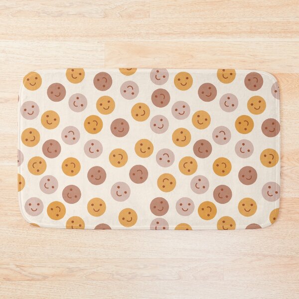 Item preview, Cute retro style - Happy smiley face print pattern designed and sold by RSDigitalPrintDesign.