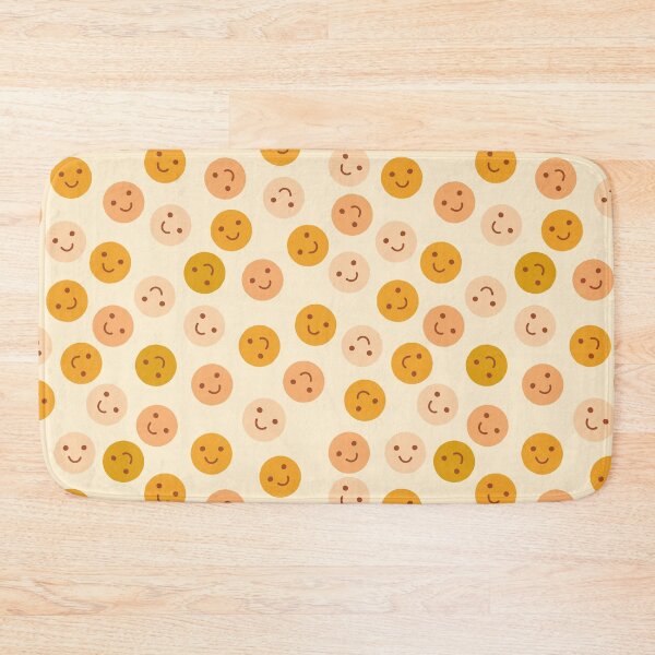 Item preview, Cute retro style - Happy smiley face print pattern designed and sold by RSDigitalPrintDesign.