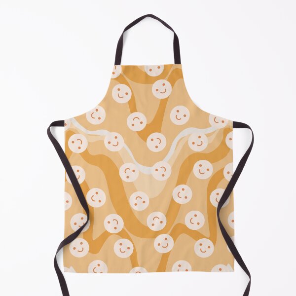 Item preview, Cute retro style - Happy smiley face print pattern designed and sold by RSDigitalPrintDesign.