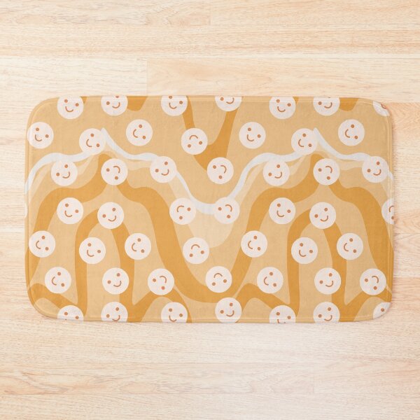 Item preview, Cute retro style - Happy smiley face print pattern designed and sold by RSDigitalPrintDesign.