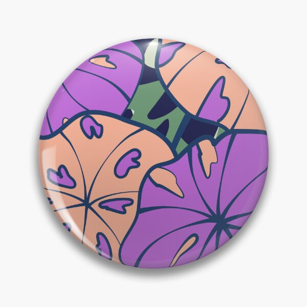 Item preview, Bright Pink Philodendron Tropical Leaves Pattern designed and sold by GraphicsClub.