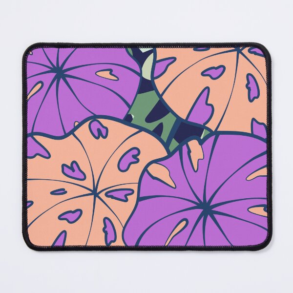 Item preview, Bright Pink Philodendron Tropical Leaves Pattern designed and sold by GraphicsClub.