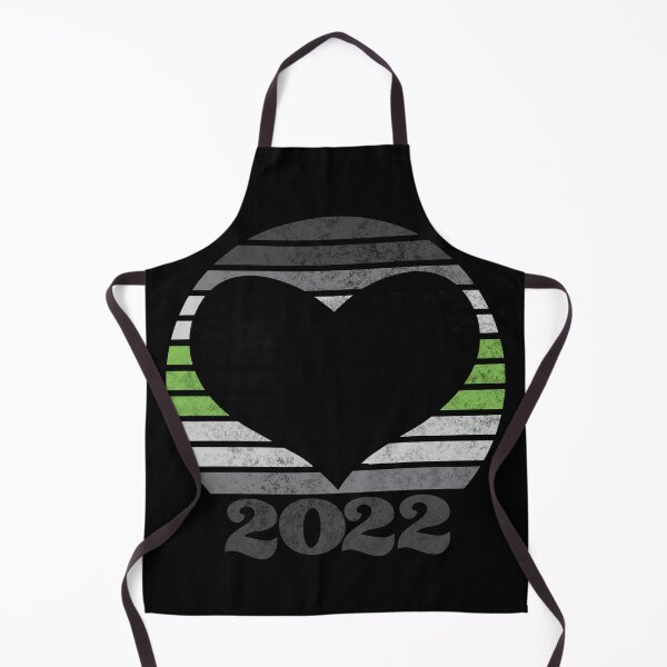 Item preview, 2022 Agender Gendervoid Pride Flag Inspired Retro Sunset with heart silhouette designed and sold by MunsyArt.