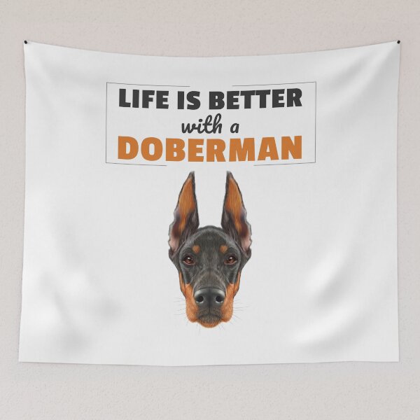 Item preview, Life Is Better With a Doberman designed and sold by threadsmonkey.