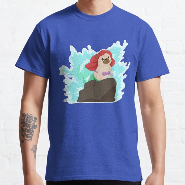 Item preview, Paw-t of your world,  The Little mer-pug!  designed and sold by jennisney.
