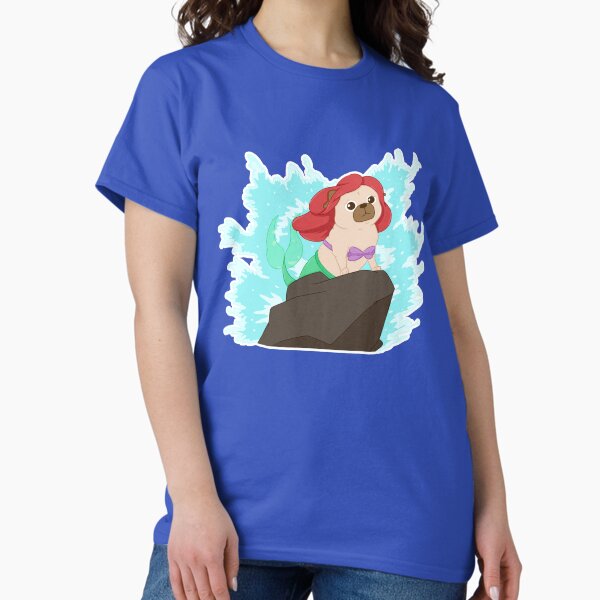 Item preview, Paw-t of your world,  The Little mer-pug!  designed and sold by jennisney.