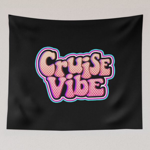 Item preview, Cruise Vacation Vibe Bubble Gum Pink Ship Wear designed and sold by nedrae.