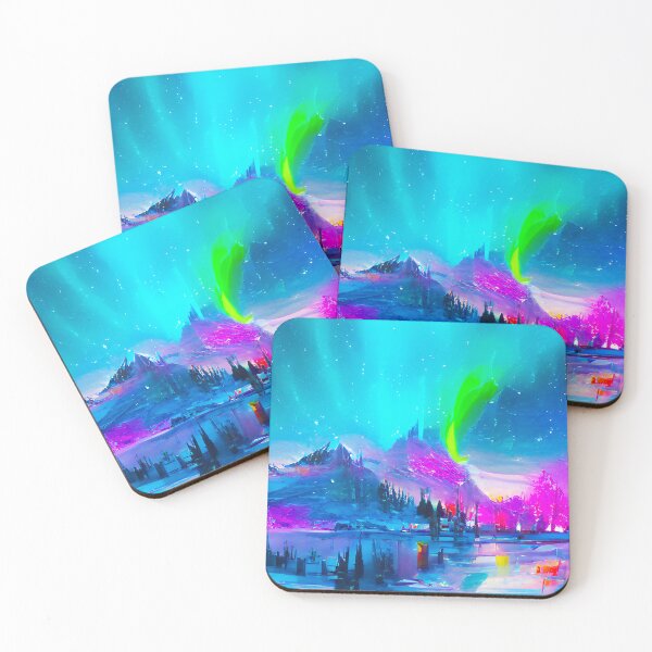 Item preview, Northern Lights Art designed and sold by Go Logo Designs.